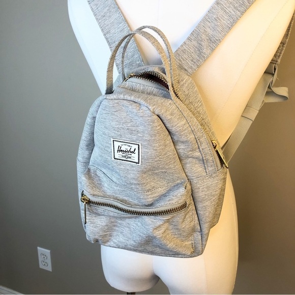 HERSCHEL gray Nova Mini backpack NWOT main image 8